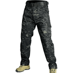 🔥LAST DAY 50% Men's - Waterproof Tactical Work Pants - Solid Color with Multi-Pockets for Outdoor Activities