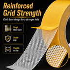 Strong Adhesive Double-sided Gauze Fiber Mesh Tape