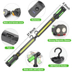 2400LM Rechargeable LED Work Light Bar