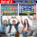 🗓️ ⚽ 2026 World Cup Poster Set – Don't Miss a Match!