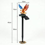 🦅 Personalized Solar Eagle Garden Light – A Glowing Tribute to American Freedom
