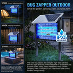 🦟Solar Mosquito Zapper – Eco-Friendly &amp; High-Efficient