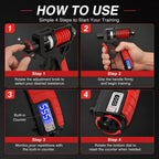 Adjustable Hand Grip Strengthener with Counter