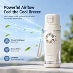 💨Spray Fan Cup – 2-in-1 Cooling Fan &amp; Double Drink Cup