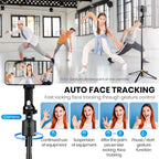 360° AI Auto Tracking Tripod with Gesture Control