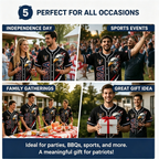 🦅USA 250th Anniversary All-Over Print Patriotic Baseball Jersey
