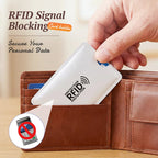 [8-Pack] RFID Blocking Sleeves: Slim & Lightweight Protection for Credit & ID Cards