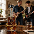 🎸🥃 Rock Style Guitar-Shaped Wine Bottle Decanter – Luxury Liquor Display for Music Lovers 🔥✨
