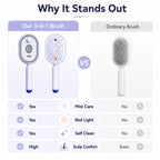 3-in-1 Scalp Spa: Red Light & Misting Detangler