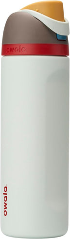 Owala FreeSip Insulated Stainless Steel Water Bottle with Straw, BPA-Free Sports Water Bottle, Great for Travel, 24 Oz, Denim