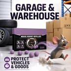 🔥 Limited Edition 50% OFF 🟣 Natural Peppermint Rodent Repellent Tablets – 12 Pack