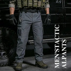 🔥LAST DAY 50% Men's - Waterproof Tactical Work Pants - Solid Color with Multi-Pockets for Outdoor Activities