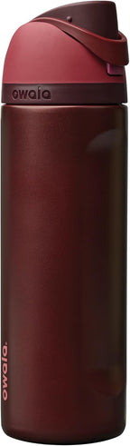 Owala FreeSip Insulated Stainless Steel Water Bottle with Straw, BPA-Free Sports Water Bottle, Great for Travel, 24 Oz, Denim