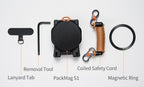 Quick-Release Magnetic Phone Mount for Straps
