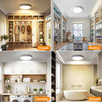 Father's Day Special: Motion Sensor Ceiling Light: 30-Second Install. 60-Day Battery. No Electrician.