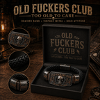 ☠️ Old Fuckers Club & Wild Freedom 🪓 | 2026 Limited Edition Vintage Bracelet