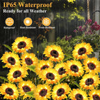 🌻🌞Solar LED Sunflower Garden Lights