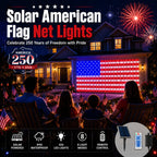 🔥Last Day: 49% OFF-Solar American Flag Net Lights