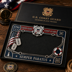 🔥 Last Day 49% OFF - U.S. Coast Guard “Semper Paratus” License Plate Frame ⚓