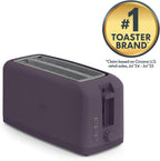 bella 2 Slice Slim Toaster, Fits-anywhere™ Kitchenware, 6 Setting Shade Control with Reheat & Cancel Buttons, Fits sourdough, 10” Long Slot, Anti Jam & Auto Shutoff, 900 Watt, Oatmilk