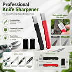 3 Count Professional Kitchen Knife Sharpener