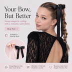 💖Metal Bow Magnetic Hair Clip 🎀