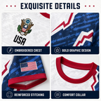 USA National Team Style Soccer Jersey 2026 V-Neck for Fans & Players