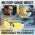 🕶️Smart Vision Glasses – Anti-Glare UV Protection with Infrared Night Vision & Impact-Resistant Lenses
