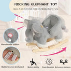 Elephant Plush Rocker