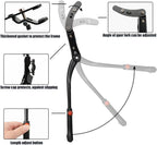 ✨ Premium Adjustable Bike Kickstand – Stability Meets Durability