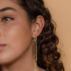 🔥Limited Time 50% Off✨14K Gold Plated Long Tassel Earrings for Women