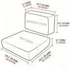 🪑 Stretch Sofa Cushion Covers Set (4 / 8 / 12 PCS)