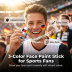 🏆Buy 1 get 1 free🎉National Flag Face Paint Stick for Sports Fans! ⚽