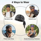 BUY 1 FREE 1 🏝️😍Paisley Cooling Headscarf Cap
