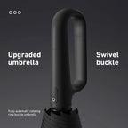 ☔Portable Automatic Folding Umbrella-Windproof Waterproof with Loop Buckle