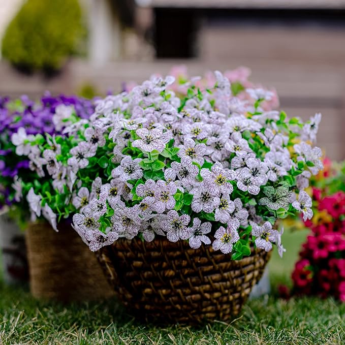 💐 UV-Resistant Colorful Artificial Flowers – 49% OFF Today Only 🌸