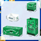 2026 Graduation Explosion Pop Gift Box 🎓 Surprise Bounce Cash Box Grad Party Gift Bag Set