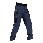🔥LAST DAY 50% Men's - Waterproof Tactical Work Pants - Solid Color with Multi-Pockets for Outdoor Activities
