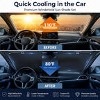 🔥 2026 Upgraded Automatic Retractable Car Sunshade-250th Anniversary Road-Ready Special